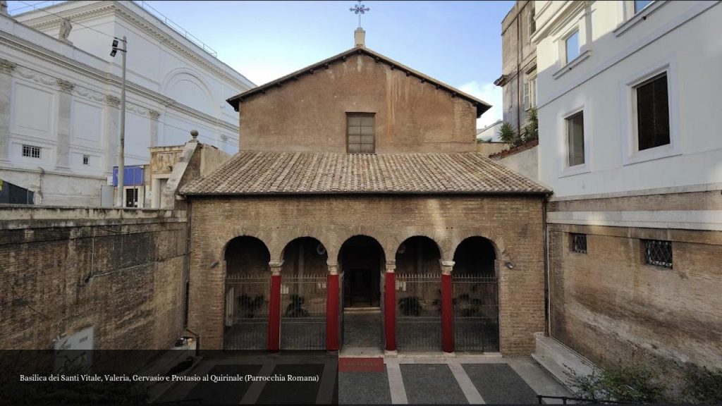 Basilica dei Santi Vitale, Valeria, Gervasio e Protasio al Quirinale (Parrocchia Romana) - Roma (Lazio)