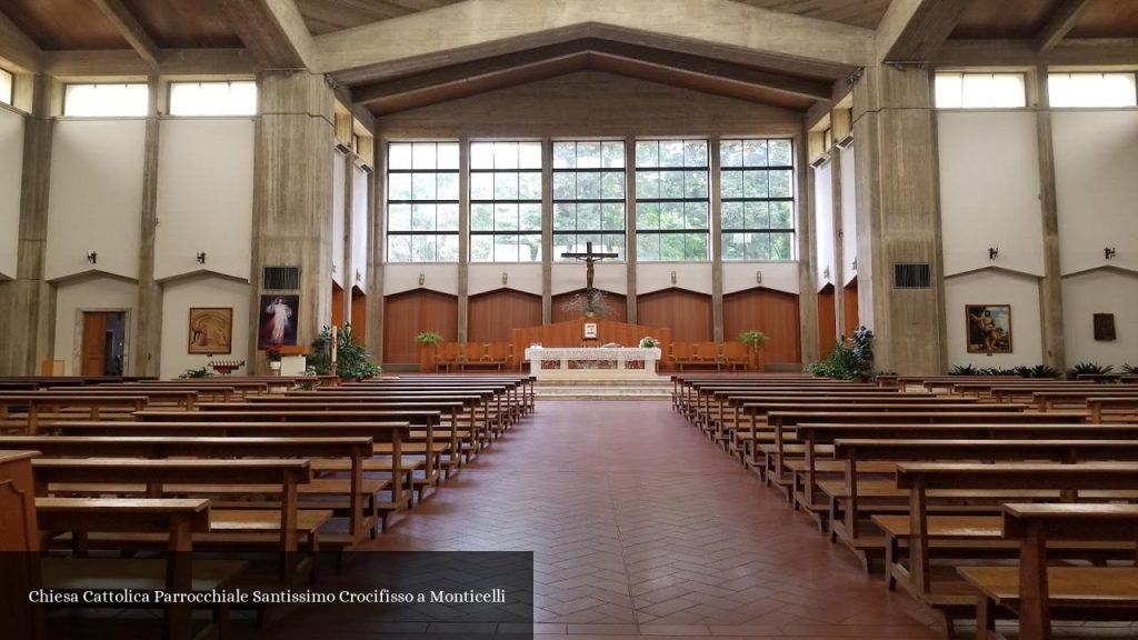 Chiesa Cattolica Parrocchiale Santissimo Crocifisso a Monticelli - Firenze (Toscana)