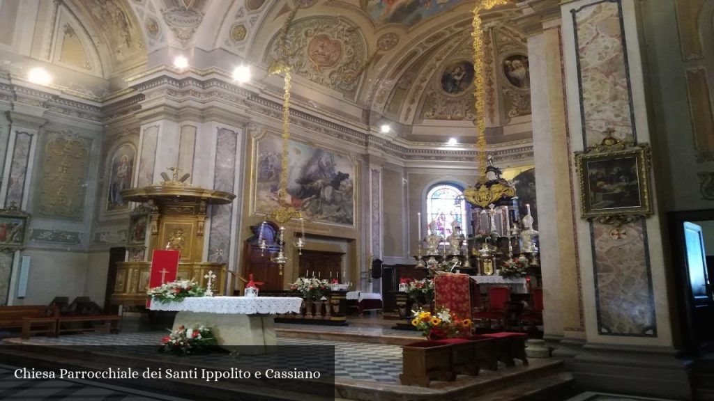 Chiesa Parrocchiale dei Santi Ippolito e Cassiano - Rogeno (Lombardia)