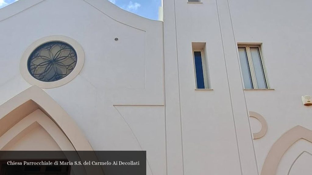 Chiesa Parrocchiale di Maria S.S. del Carmelo Ai Decollati - Palermo (Sicilia)