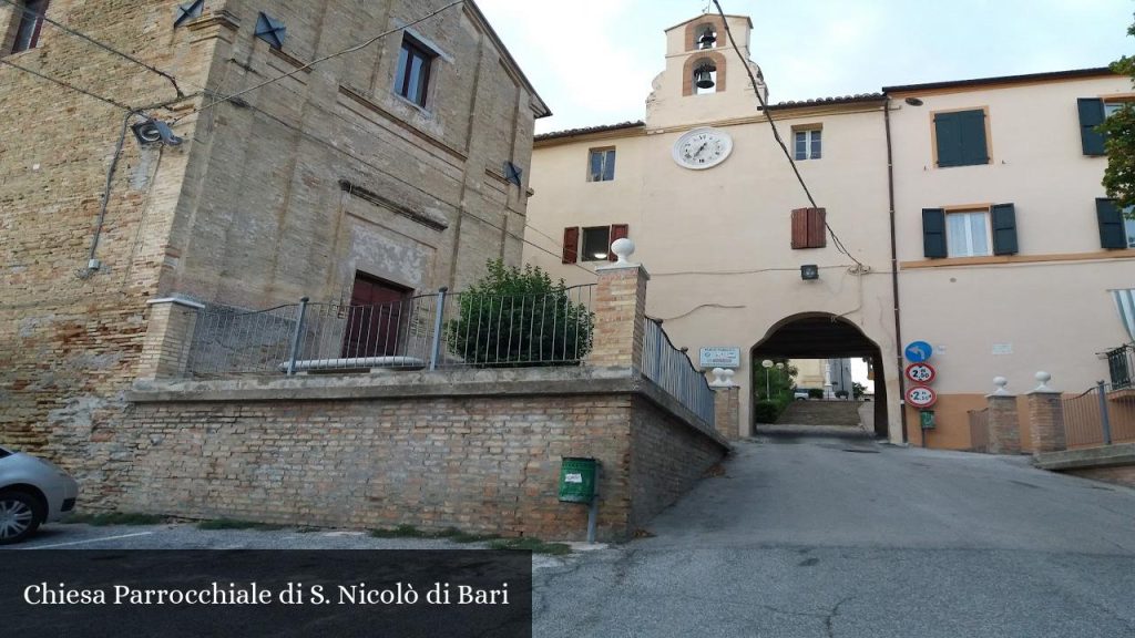 Chiesa Parrocchiale di S. Nicolò di Bari - Monte degli Elci (Marche)