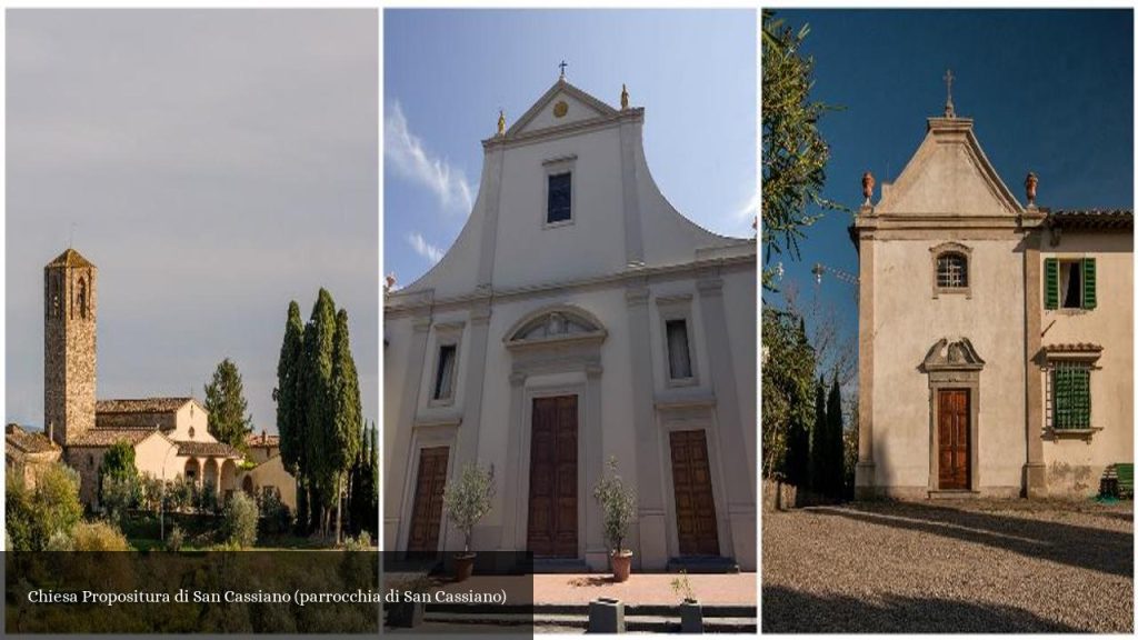 Chiesa Propositura di San Cassiano (parrocchia di San Cassiano) - San Casciano in Val di Pesa (Toscana)