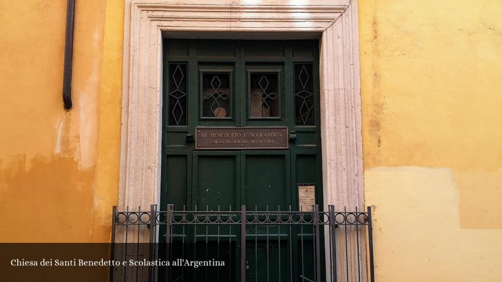 Chiesa dei Santi Benedetto e Scolastica all'Argentina - Roma (Lazio)