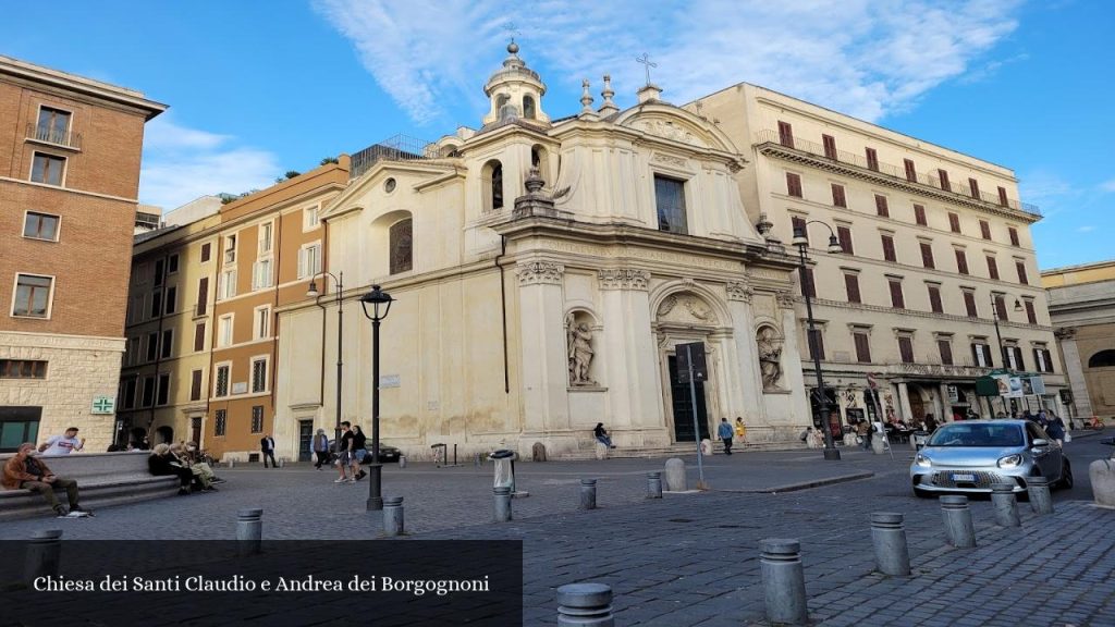 Chiesa dei Santi Claudio e Andrea dei Borgognoni - Roma (Lazio)