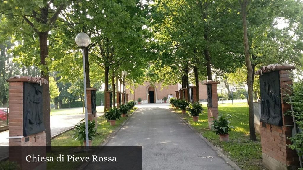 Chiesa di Pieve Rossa - Bagnolo in Piano (Emilia-Romagna)