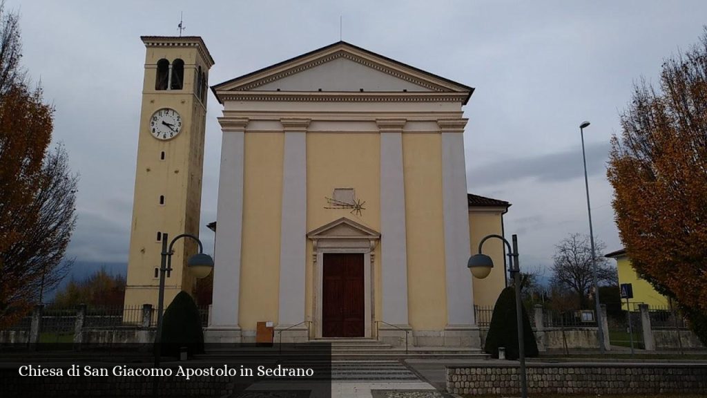 Chiesa di San Giacomo Apostolo in Sedrano - Sedrano (Friuli-Venezia Giulia)