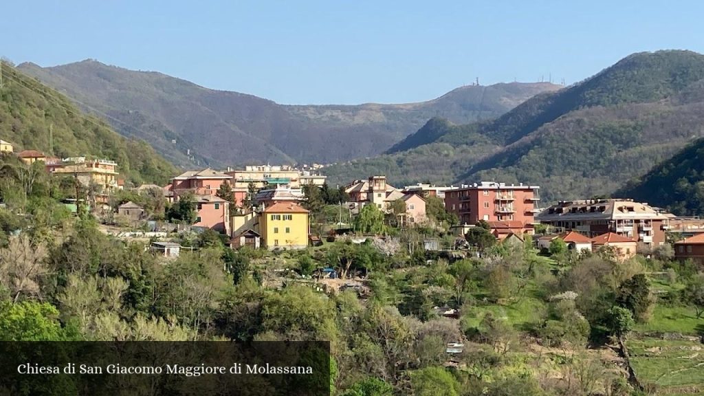 Chiesa di San Giacomo Maggiore di Molassana - Genova (Liguria)