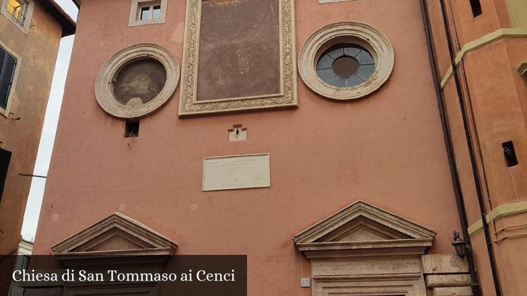 Chiesa di San Tommaso ai Cenci - Roma (Lazio)