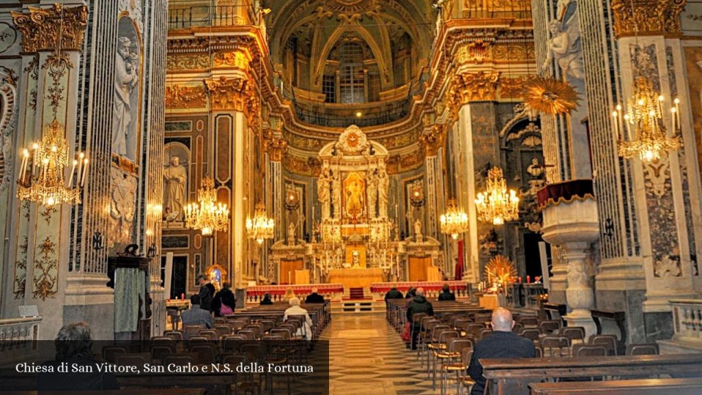 Chiesa di San Vittore, San Carlo e N.S. della Fortuna - Genova (Liguria)