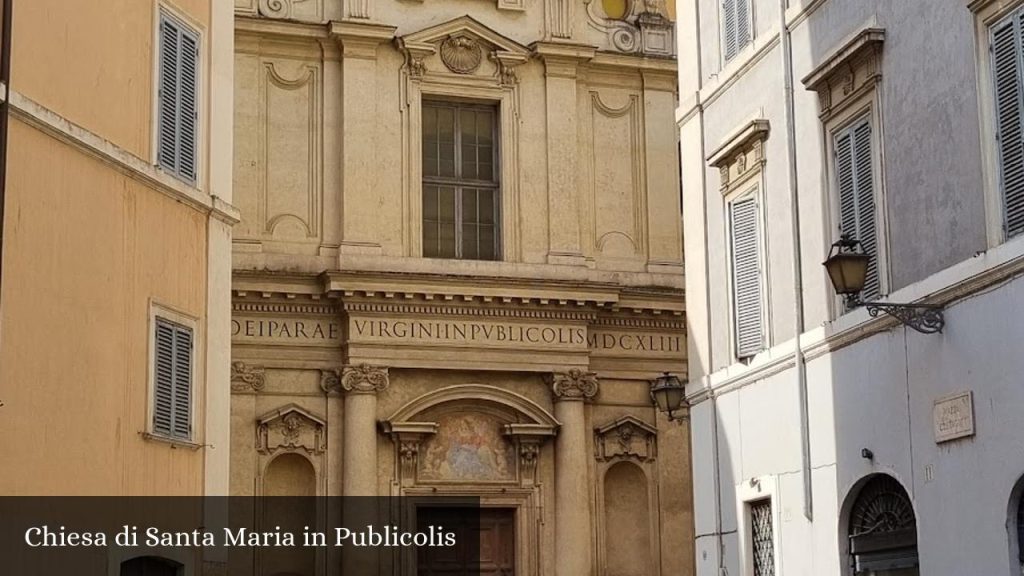 Chiesa di Santa Maria in Publicolis - Roma (Lazio)