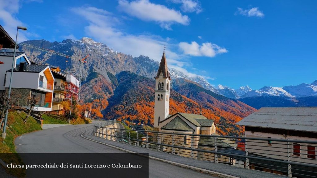 Chiesa parrocchiale dei Santi Lorenzo e Colombano - Oga (Lombardia)