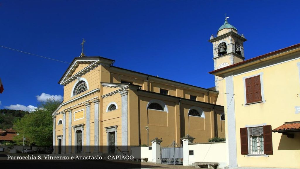 Parrocchia S. Vincenzo e Anastasio - CAPIAGO - Capiago Intimiano (Lombardia)