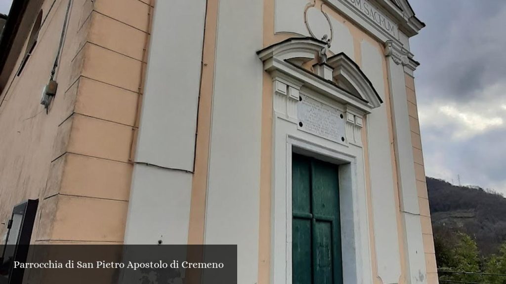 Parrocchia di San Pietro Apostolo di Cremeno - Genova (Liguria)