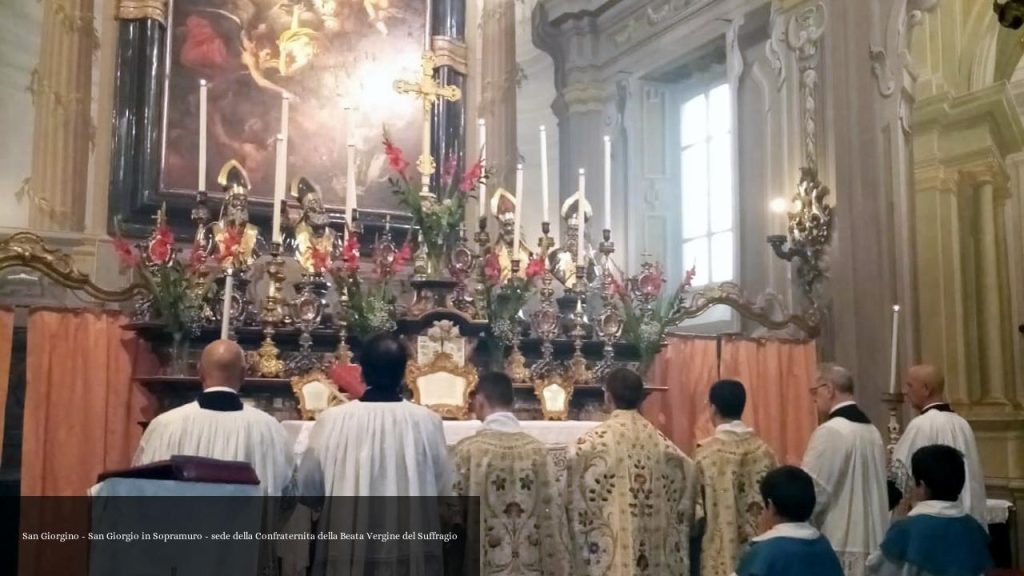 San Giorgino - San Giorgio in Sopramuro - sede della Confraternita della Beata Vergine del Suffragio - Piacenza (Emilia-Romagna)